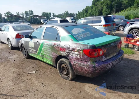 2007 Toyota Corolla Ce from USA, damaged, VIN 2T1BR32E17C722571